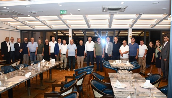 İSTİB, AYDIN TİCARET BORSASINI AKŞAM YEMEĞİNDE AĞIRLADI